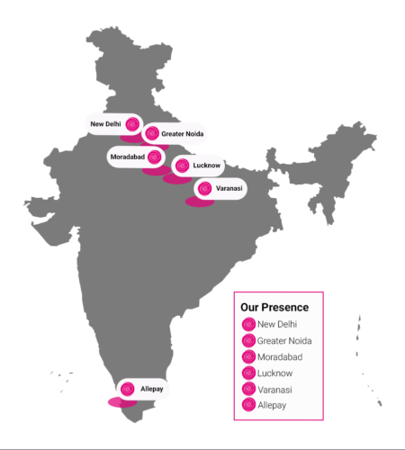 Wild Roses Impex Offices In India